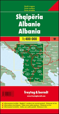 Albania 1:400.000 - Librerie.coop