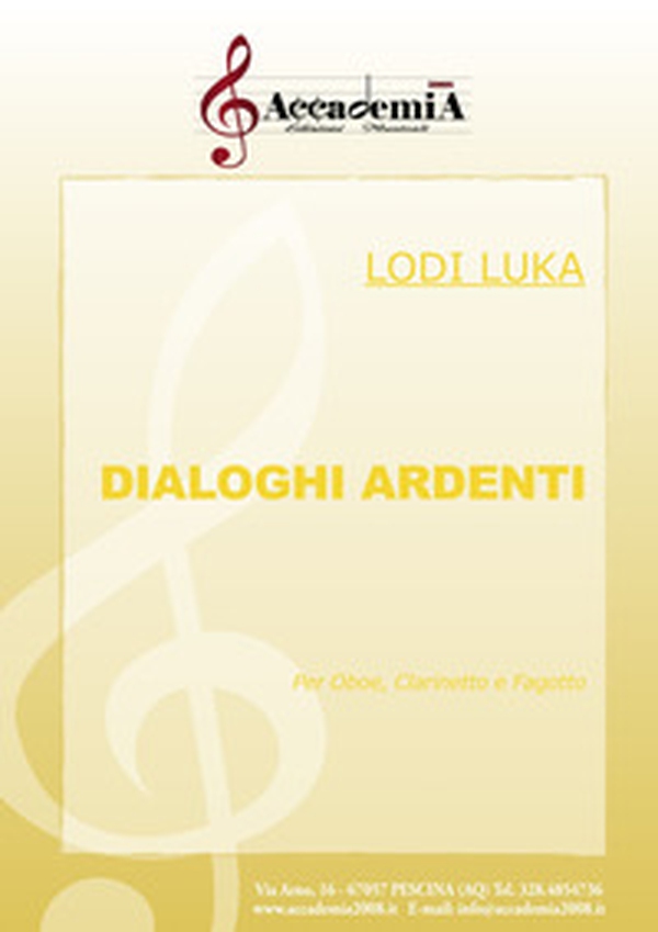 Dialoghi ardenti. Per oboe, clarinetto e fagotto - Librerie.coop Dialoghi ardenti. Per oboe, clarinetto e fagotto - Librerie.coop