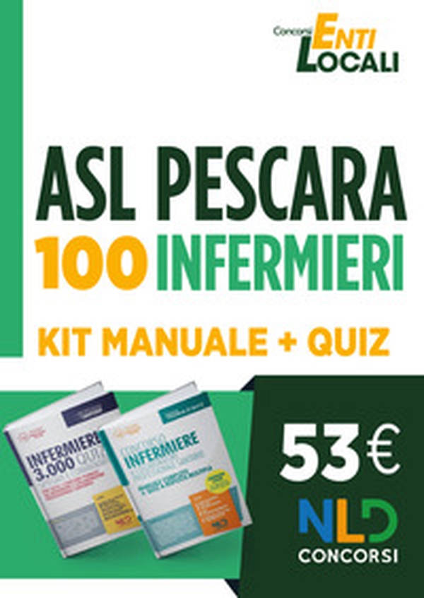 Kit infermieri per concorso 100 infermieri Pescara: Manuale completo per la preparazione al concorso + 3000 quiz infermieri 2021 - Librerie.coop Kit infermieri per concorso 100 infermieri Pescara: Manuale completo per la preparazione al concorso + 3000 quiz infermieri 2021 - Librerie.coop