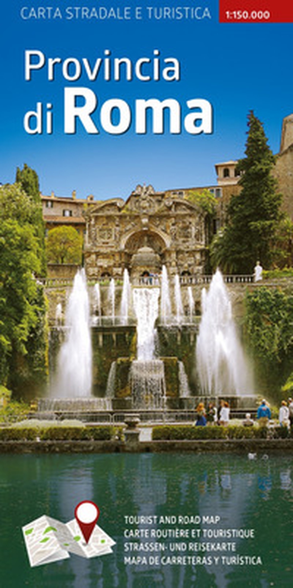Carta stradale e turistica plastificata. Provincia di Roma. 1:150.000 - Librerie.coop Carta stradale e turistica plastificata. Provincia di Roma. 1:150.000 - Librerie.coop