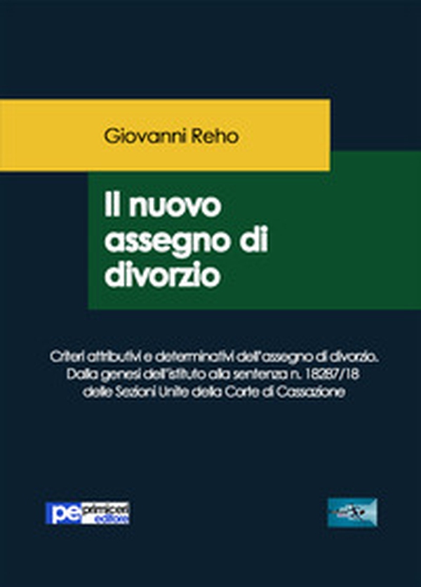 Il nuovo assegno di divorzio - Librerie.coop Il nuovo assegno di divorzio - Librerie.coop