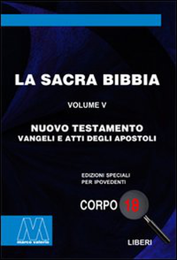 La Sacra Bibbia - Vol. 5 - Librerie.coop La Sacra Bibbia - Vol. 5 - Librerie.coop