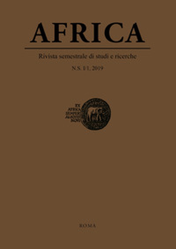 Africa. Rivista semestrale di studi e ricerche. Nuova serie - Vol. 1\1 - Librerie.coop Africa. Rivista semestrale di studi e ricerche. Nuova serie - Vol. 1\1 - Librerie.coop