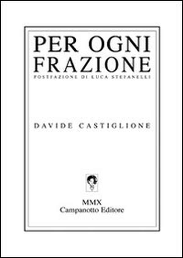 Per ogni frazione - Librerie.coop Per ogni frazione - Librerie.coop
