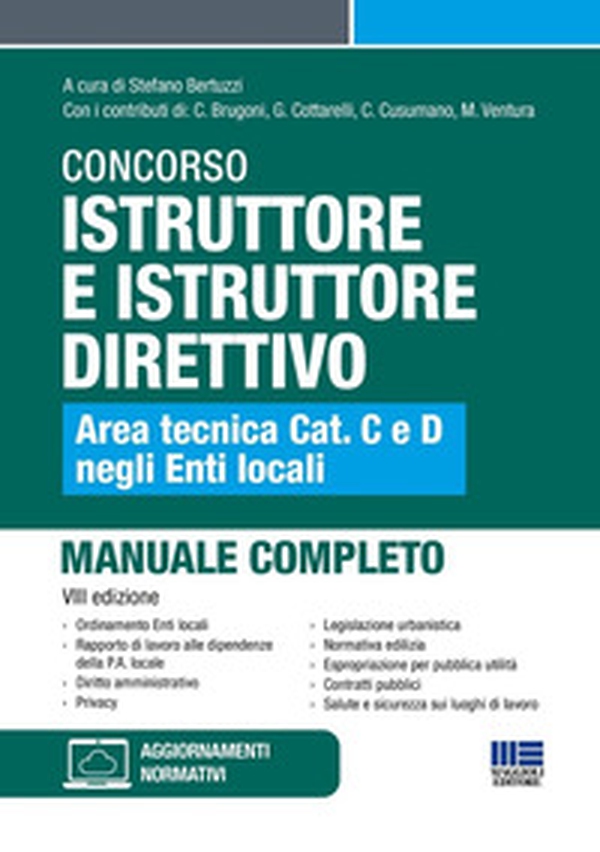 Concorso istruttore e istruttore direttivo. Area tecnica cat. C e D negli Enti locali - Librerie.coop Concorso istruttore e istruttore direttivo. Area tecnica cat. C e D negli Enti locali - Librerie.coop