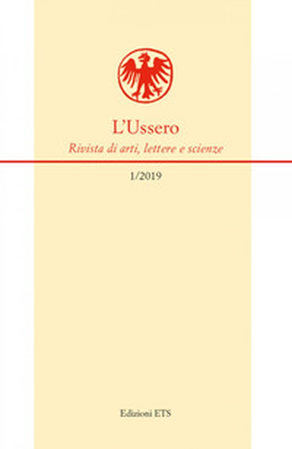 L'Ussero. Rivista di arti, lettere e scienze - Vol. 1 - Librerie.coop L'Ussero. Rivista di arti, lettere e scienze - Vol. 1 - Librerie.coop