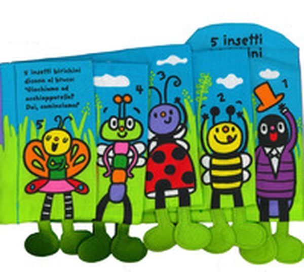 5 insetti birichini. Imparare giocando - Librerie.coop 5 insetti birichini. Imparare giocando - Librerie.coop