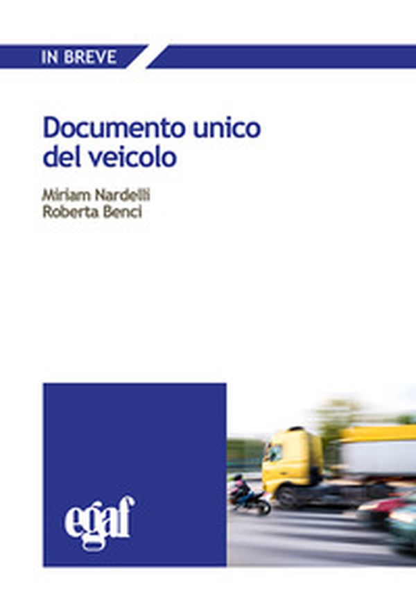 Documento unico del veicolo - Librerie.coop Documento unico del veicolo - Librerie.coop