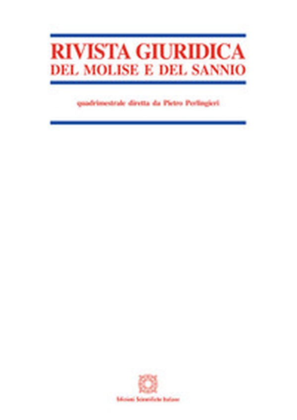 Rivista giuridica del Molise e del Sannio - Librerie.coop Rivista giuridica del Molise e del Sannio - Librerie.coop