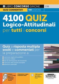 4100 quiz logico-attitudinali per tutti i concorsi - Librerie.coop