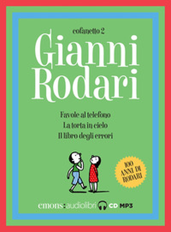 Favole al telefono-La torta in cielo-Il libro degli errori letti da Claudio Bisio, Claudia Pandolfi e Max Paiella letto da Claudio Bisio, Max Paiella, Claudia Pandolfi. Audiolibro. CD Audio formato MP3 - Vol. 2 - Librerie.coop Favole al telefono-La torta in cielo-Il libro degli errori letti da Claudio Bisio, Claudia Pandolfi e Max Paiella letto da Claudio Bisio, Max Paiella, Claudia Pandolfi. Audiolibro. CD Audio formato MP3 - Vol. 2 - Librerie.coop