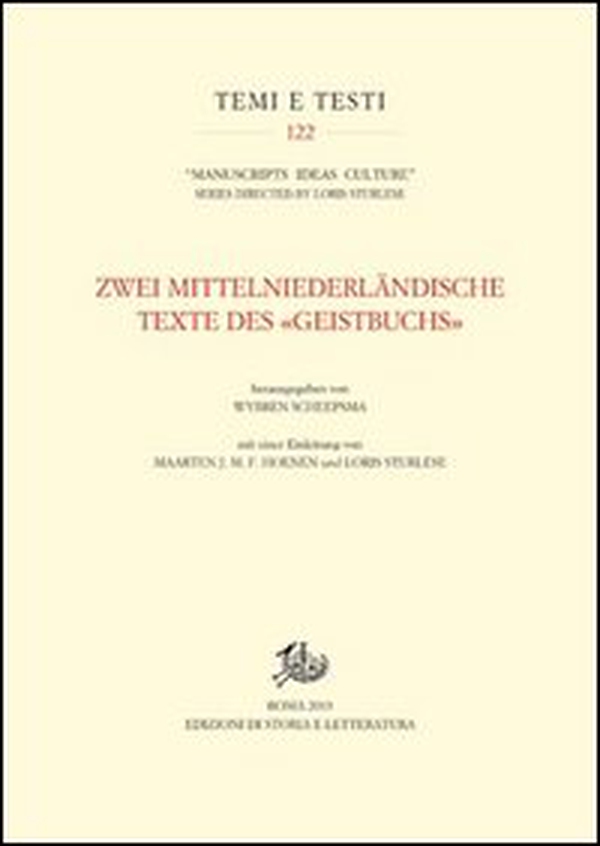 Zwei mittelniederländische. Texte des «Geistbuchs» - Librerie.coop Zwei mittelniederländische. Texte des «Geistbuchs» - Librerie.coop