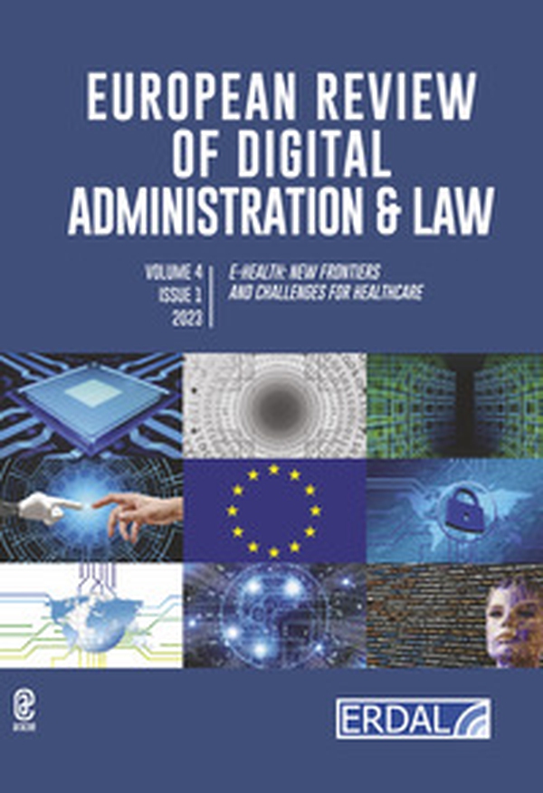 European review of digital administration & law - Vol. 6 - Librerie.coop European review of digital administration & law - Vol. 6 - Librerie.coop