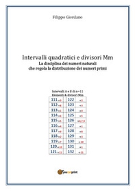 Intervalli quadratici e divisori Mm. La disciplina dei numeri naturali che regola la distribuzione dei numeri primi - Librerie.coop