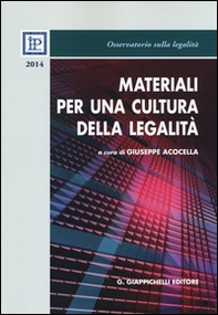 Materiali per una cultura della legalità 2014 - Librerie.coop