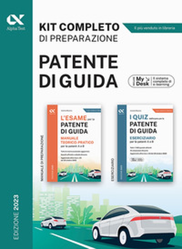 Patente di guida. Kit completo di preparazione: Manuale-Eserciziario. Ediz. MyDesk - Librerie.coop Patente di guida. Kit completo di preparazione: Manuale-Eserciziario. Ediz. MyDesk - Librerie.coop