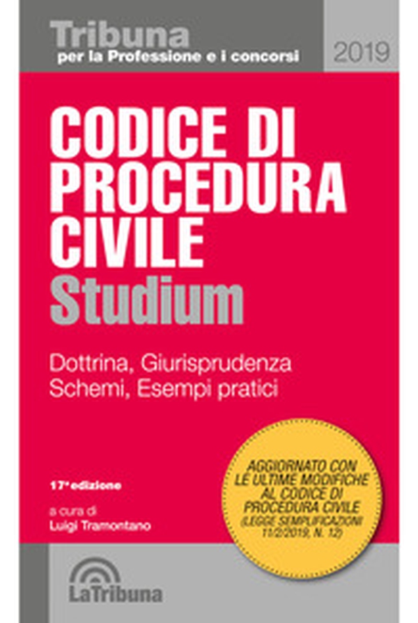 Codice di procedura civile Studium. Dottrina, giurisprudenza, schemi, esempi pratici - Librerie.coop Codice di procedura civile Studium. Dottrina, giurisprudenza, schemi, esempi pratici - Librerie.coop