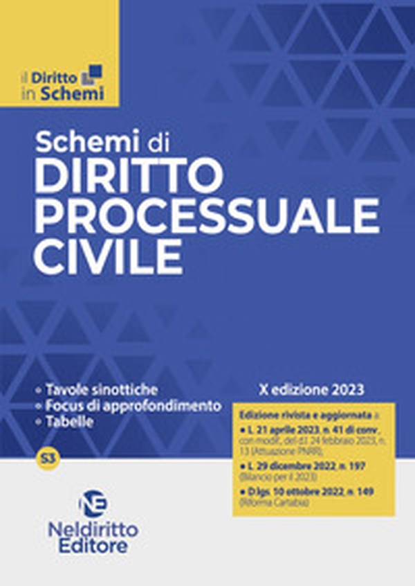 Schemi di diritto processuale civile - Librerie.coop Schemi di diritto processuale civile - Librerie.coop