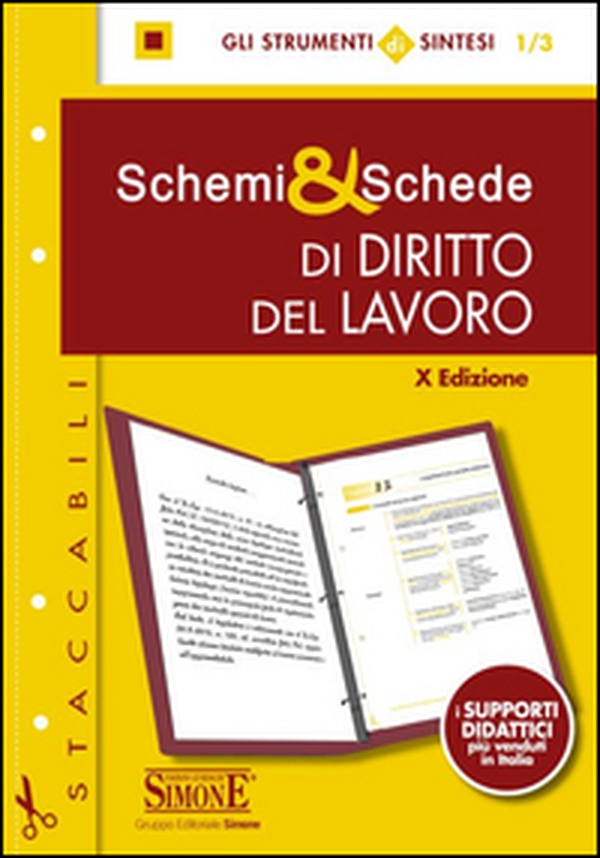 Schemi & schede di diritto del lavoro - Librerie.coop Schemi & schede di diritto del lavoro - Librerie.coop