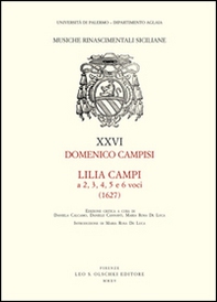 Lilia Campi a 2, 3, 4, 5 e 6 voci (1627) - Librerie.coop