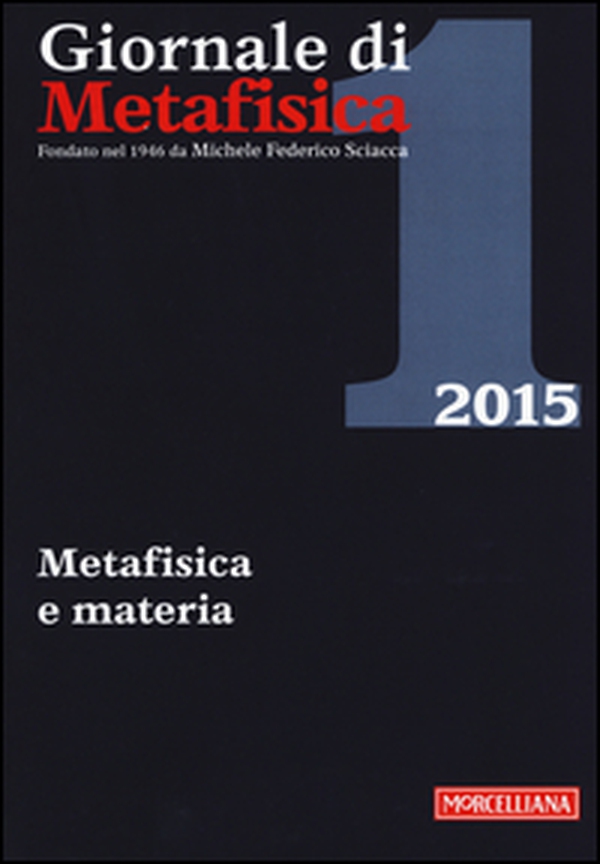 Giornale di metafisica - Librerie.coop Giornale di metafisica - Librerie.coop