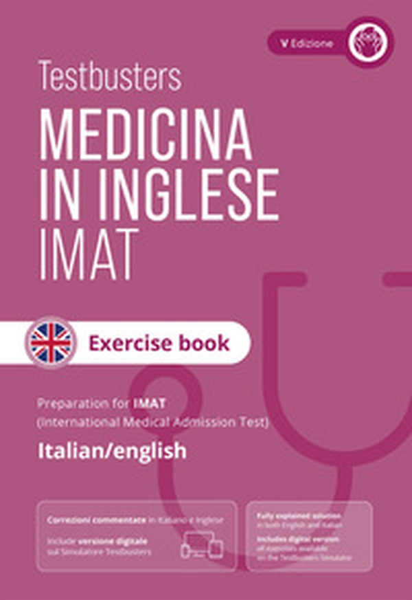 Testbusters Test di Medicina in Inglese IMAT - Eserciziario Commentato - Librerie.coop Testbusters Test di Medicina in Inglese IMAT - Eserciziario Commentato - Librerie.coop