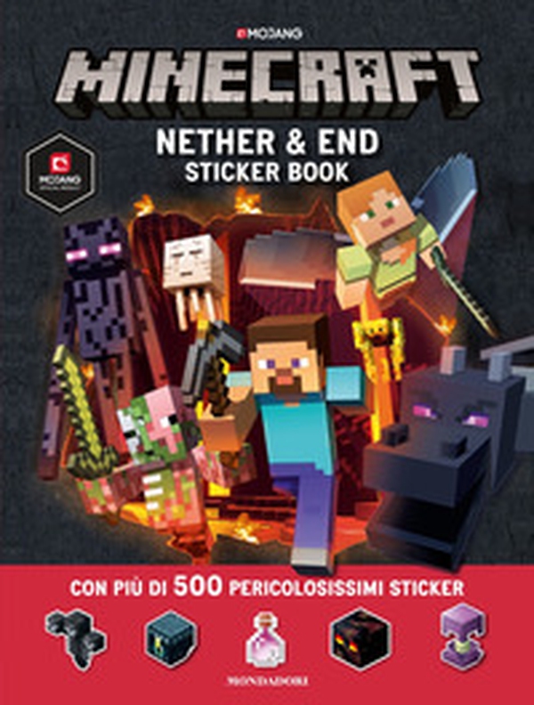 Minecraft. Nether & End sticker book. Con adesivi - Librerie.coop Minecraft. Nether & End sticker book. Con adesivi - Librerie.coop