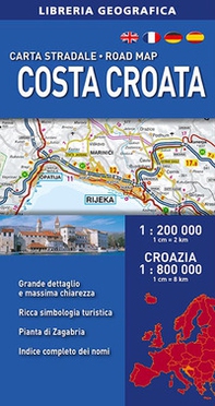 Croazia 1:200.000 - Librerie.coop