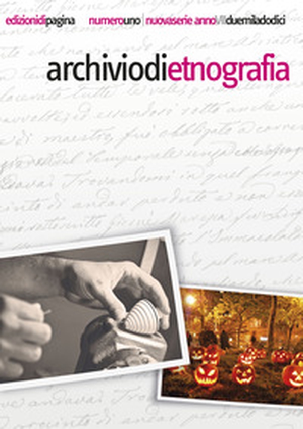 Archivio di etnografia - Vol. 1 - Librerie.coop Archivio di etnografia - Vol. 1 - Librerie.coop