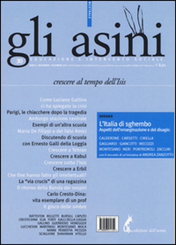 Gli asini. Rivista di educazione e intervento sociale - Librerie.coop Gli asini. Rivista di educazione e intervento sociale - Librerie.coop