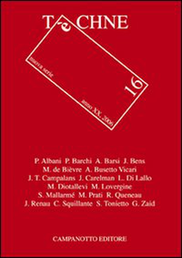 Techne - Vol. 16 - Librerie.coop Techne - Vol. 16 - Librerie.coop