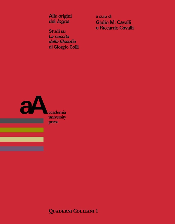 Alle origini del <em>logos</em> - Librerie.coop Alle origini del <em>logos</em> - Librerie.coop