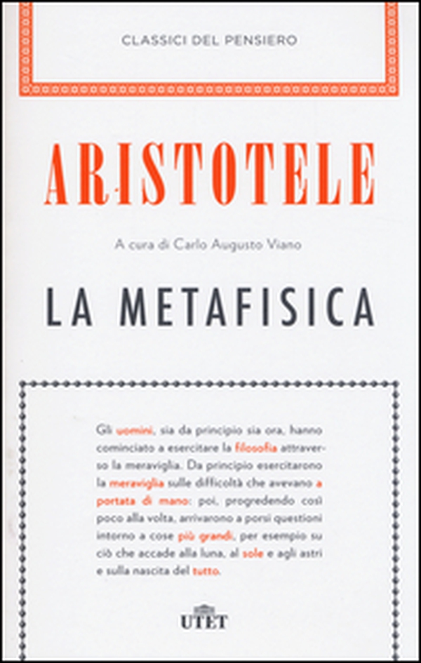 La metafisica - Librerie.coop La metafisica - Librerie.coop