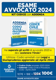 Codice civile annotato con la giurisprudenza 2023 + Addenda codice civile e procedura civile 2024 - Librerie.coop