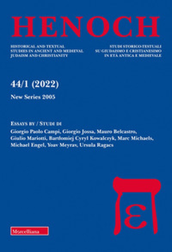 Henoch - Vol. 44\1 - Librerie.coop Henoch - Vol. 44\1 - Librerie.coop