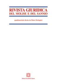 Rivista giuridica del Molise e del Sannio - Vol. 2 - Librerie.coop