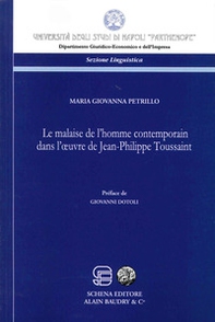 Le malaise de l'homme contemporain dans l'oeuvre de Jean-Philippe Toussaint - Librerie.coop