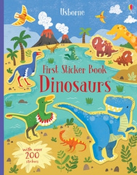 Dinosaurs. First sticker book. Con adesivi - Librerie.coop