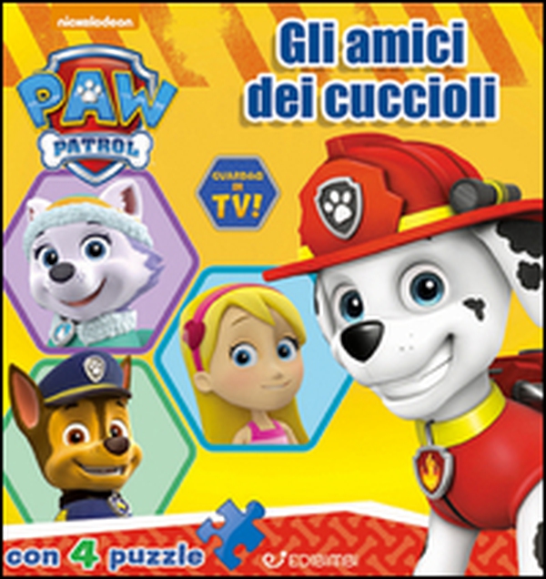 Gli amici dei cuccioli. 4 puzzle. Paw Patrol - Librerie.coop Gli amici dei cuccioli. 4 puzzle. Paw Patrol - Librerie.coop