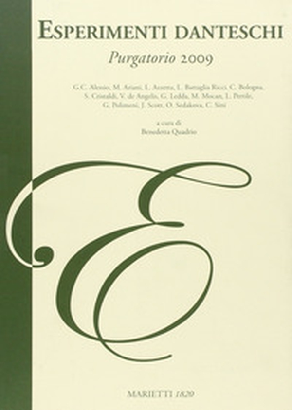 Esperimenti danteschi. Purgatorio - Librerie.coop Esperimenti danteschi. Purgatorio - Librerie.coop
