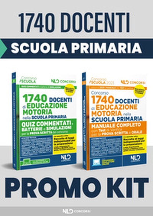 Concorso 1740 docenti educazione motoria nella Scuola primaria. Manuale + Quiz commentati con batterie di simulazioni - Librerie.coop Concorso 1740 docenti educazione motoria nella Scuola primaria. Manuale + Quiz commentati con batterie di simulazioni - Librerie.coop