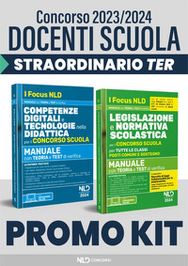 Concorso docenti scuola straordinario TER 2023-2024. Kit normativa scolastica per il concorso scuola: Manuale per tutte le classi-Competenze informatiche e didattica digitale per il concorso scuola - Librerie.coop Concorso docenti scuola straordinario TER 2023-2024. Kit normativa scolastica per il concorso scuola: Manuale per tutte le classi-Competenze informatiche e didattica digitale per il concorso scuola - Librerie.coop