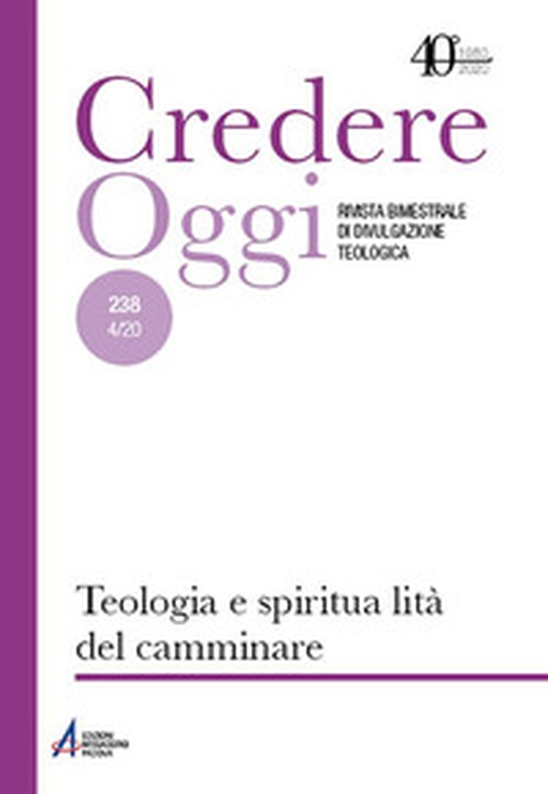 Credere oggi 238 4/20 - Librerie.coop Credere oggi 238 4/20 - Librerie.coop
