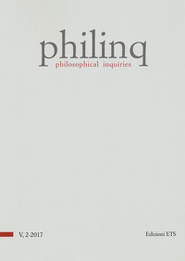 Philinq. Philosophical inquiries - Vol. 2 - Librerie.coop Philinq. Philosophical inquiries - Vol. 2 - Librerie.coop
