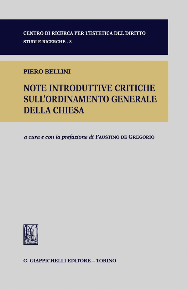 Note introduttive critiche sull'ordinamento generale della Chiesta - Librerie.coop Note introduttive critiche sull'ordinamento generale della Chiesta - Librerie.coop