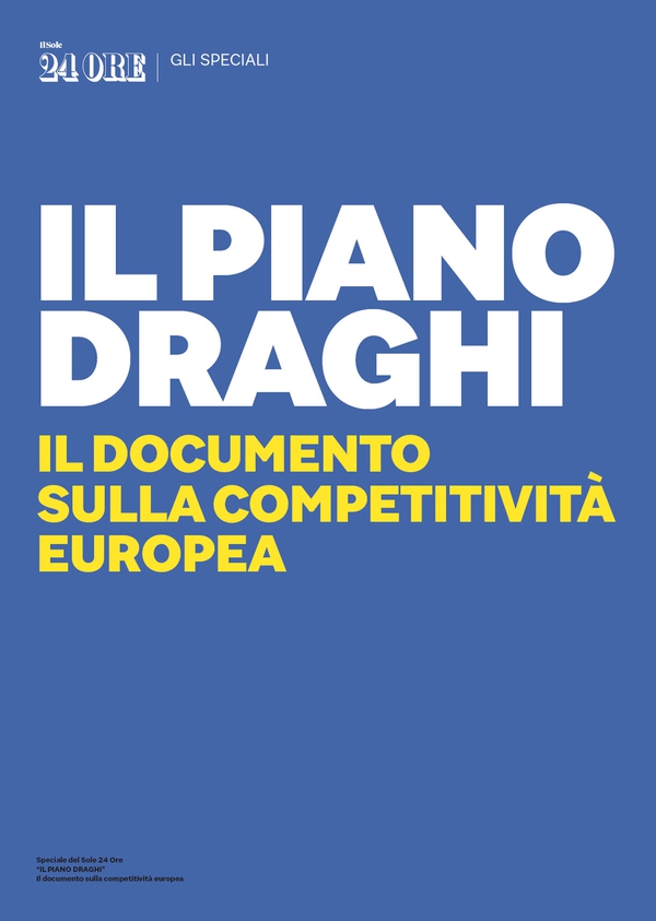Il piano Draghi - Il documento sulla competitività Europea - Librerie.coop Il piano Draghi - Il documento sulla competitività Europea - Librerie.coop