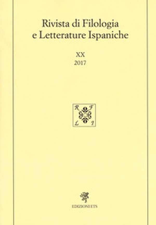 Rivista di filologia e letterature ispaniche - Vol. 20 - Librerie.coop Rivista di filologia e letterature ispaniche - Vol. 20 - Librerie.coop