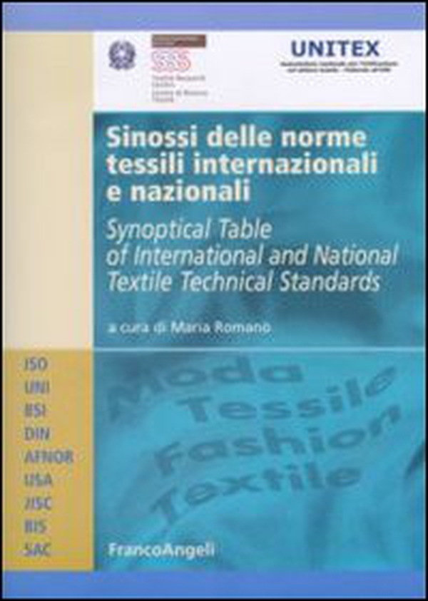 Sinossi delle norme tessili internazionali e nazionali. Ediz. italiana e inglese - Librerie.coop Sinossi delle norme tessili internazionali e nazionali. Ediz. italiana e inglese - Librerie.coop