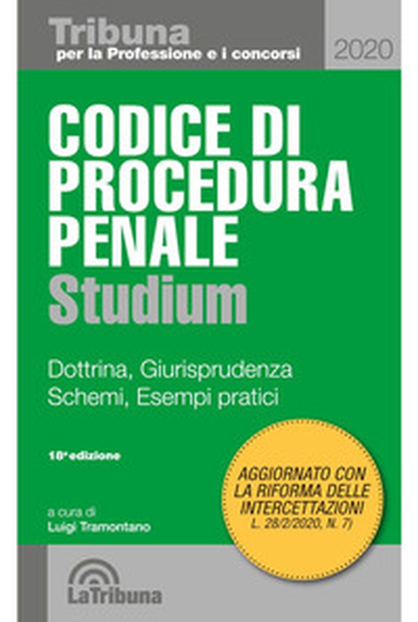 Codice di procedura penale Studium. Dottrina, giurisprudenza, schemi, esempi pratici - Librerie.coop Codice di procedura penale Studium. Dottrina, giurisprudenza, schemi, esempi pratici - Librerie.coop