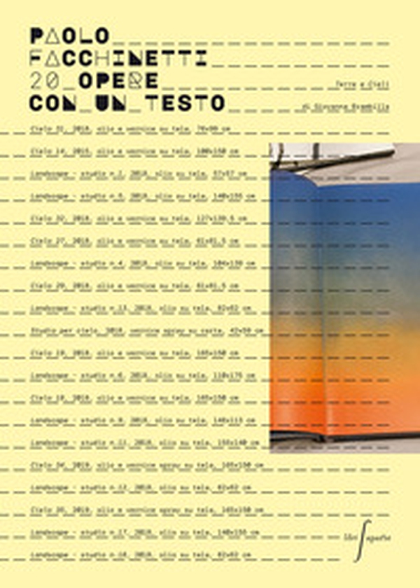 20 opere con un testo. Terre e cieli - Librerie.coop 20 opere con un testo. Terre e cieli - Librerie.coop